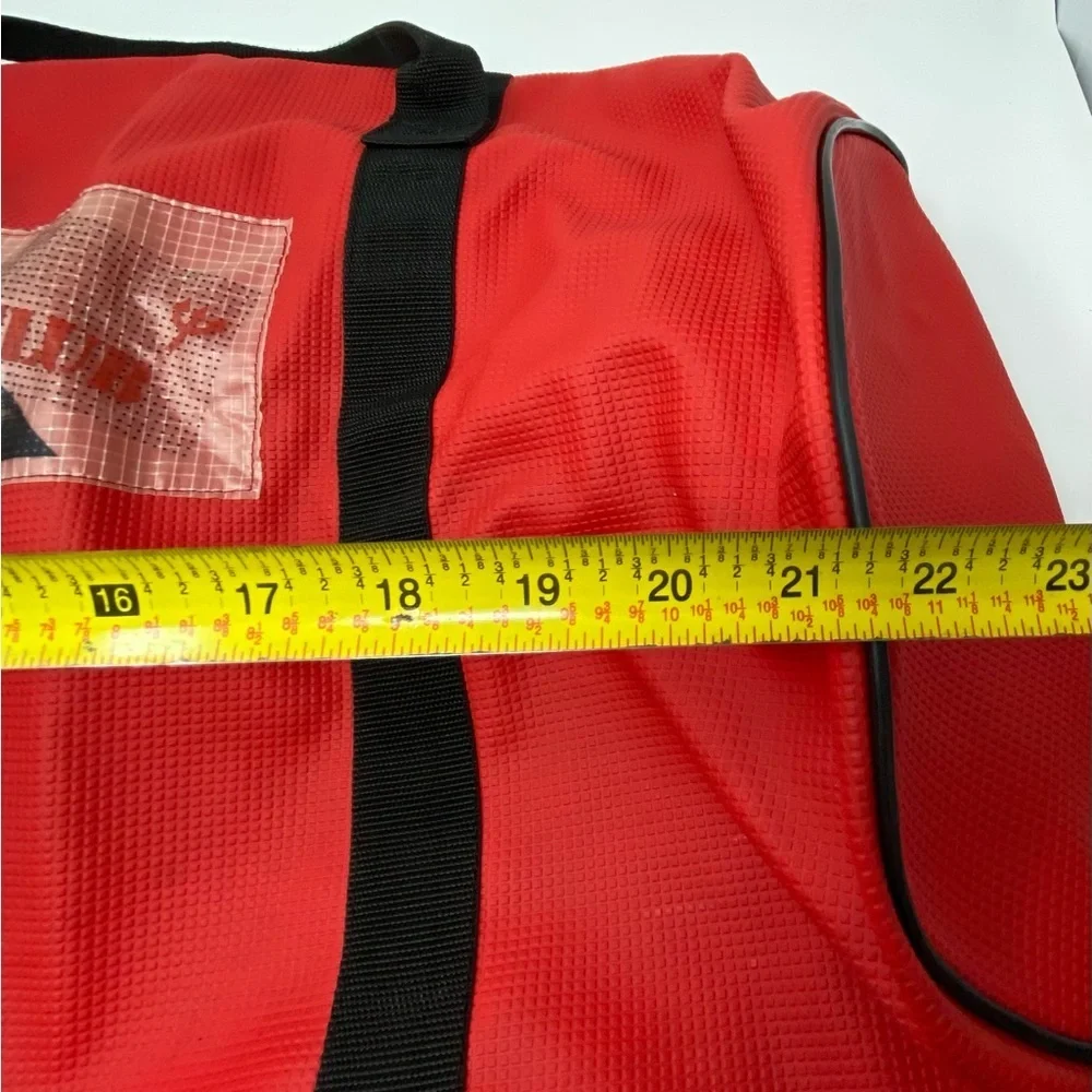Vintage Le Club Red Duffle Bag